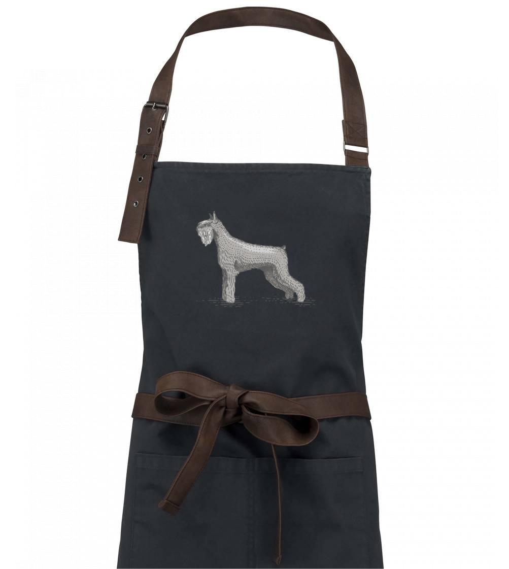Vintage Schnauzer - Zástěra Vintage