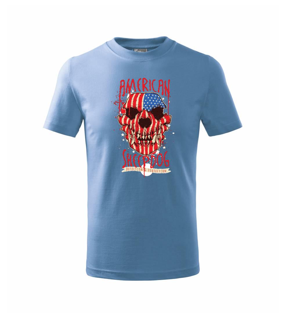 American Sheepdog - lebka