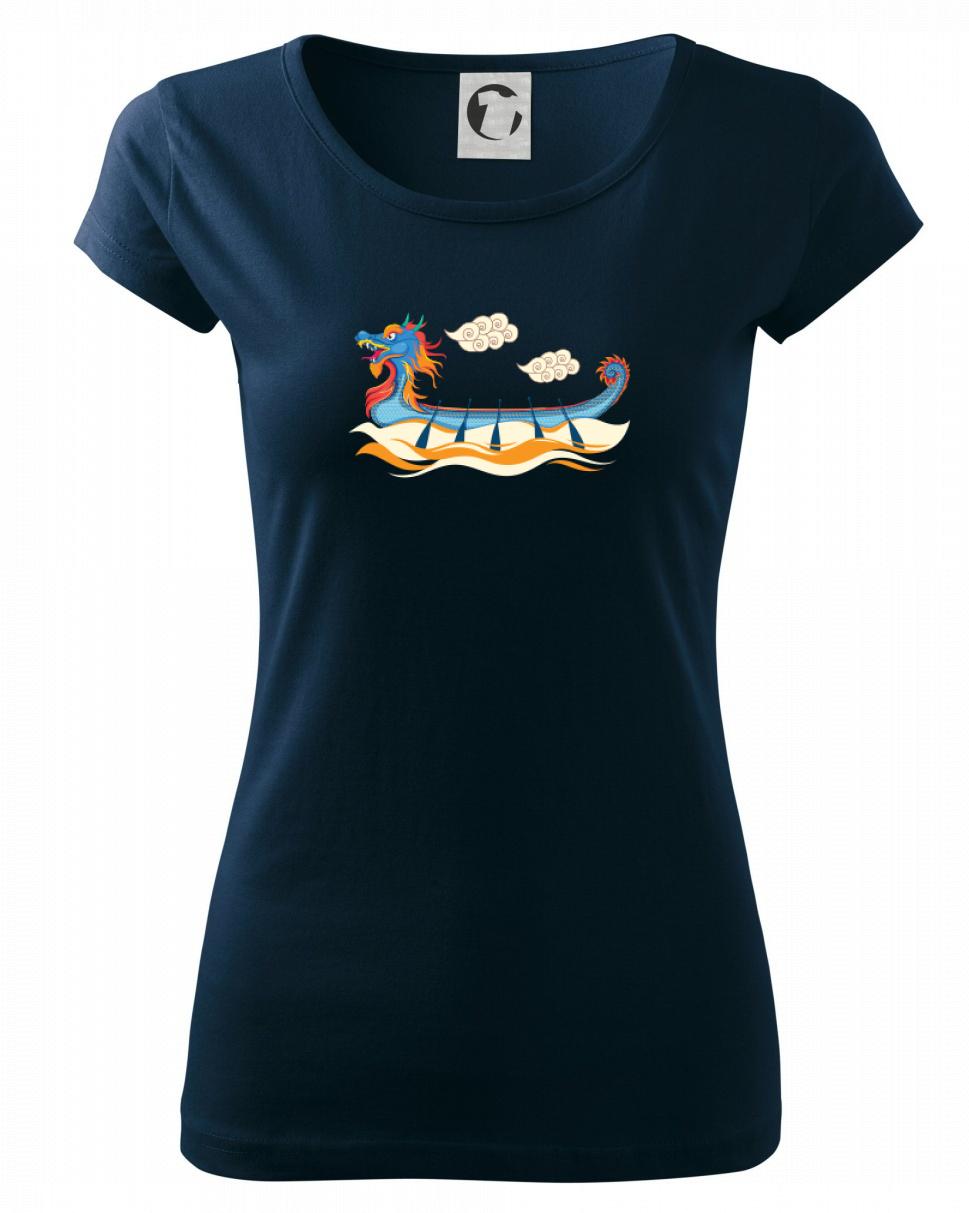 Dračí loď plameny