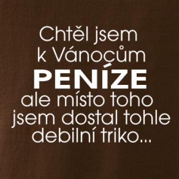 Chtěl jsem k Vánocům peníze