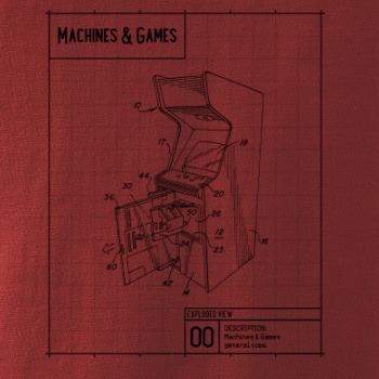 Nákres herní automat otevřený