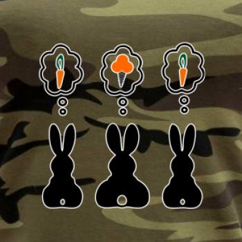 Králici přemýšlí, co by sežrali