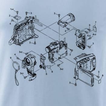 Nákres videokamera stará