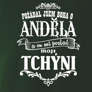 Požádal jsem boha o anděla a on mi poslal moji tchýni