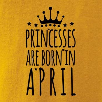 Princesses are born in April