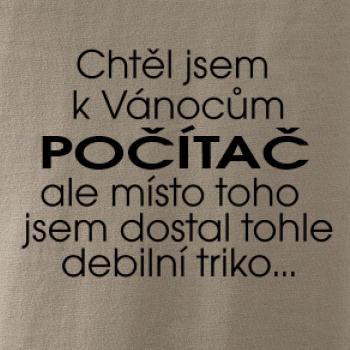 Chtěl jsem k Vánocům počítač