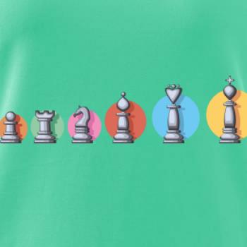 Šachy v řadě barevné