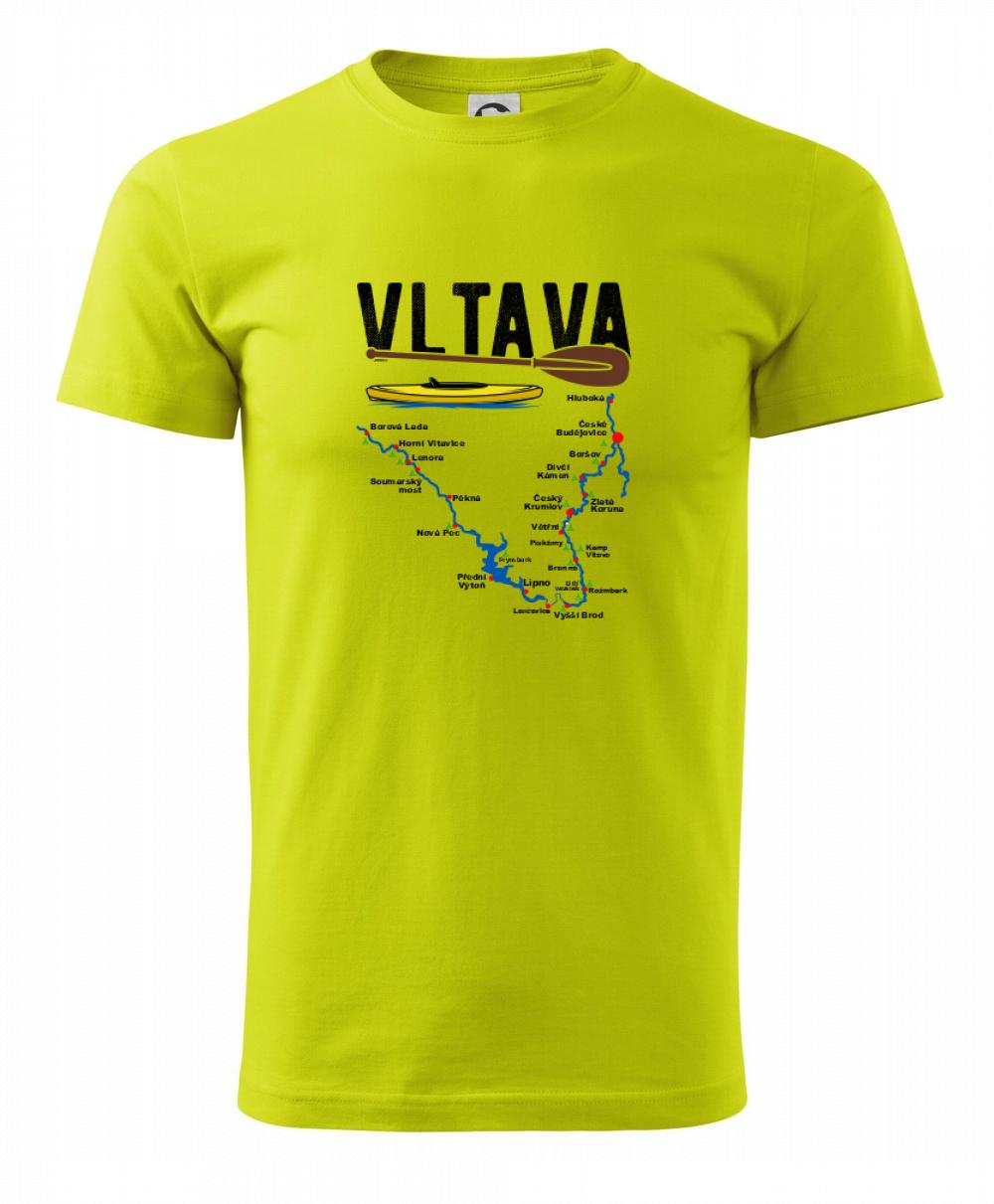 Mapa řeky Vltavy Mapa řeky Vltavy
