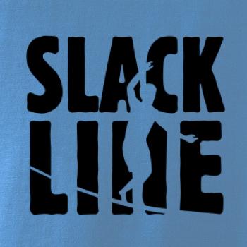 Slackline nápis