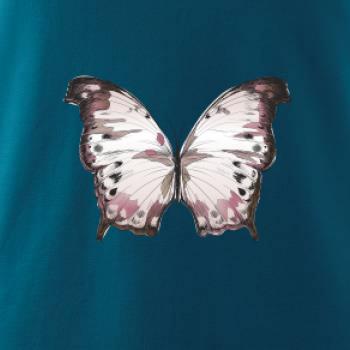 Motýl růžovobílý