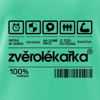 Čárový kód zvěrolékař, zvěrolékařka