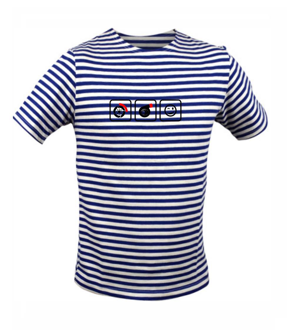 Turbodiesel úsměv - Unisex triko na vodu