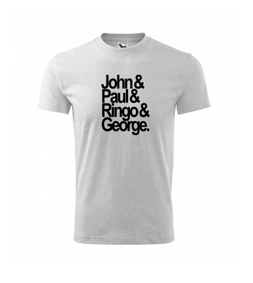 John Paul Ringo George - Triko dětské basic