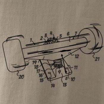 Skateboard nákres kolečka