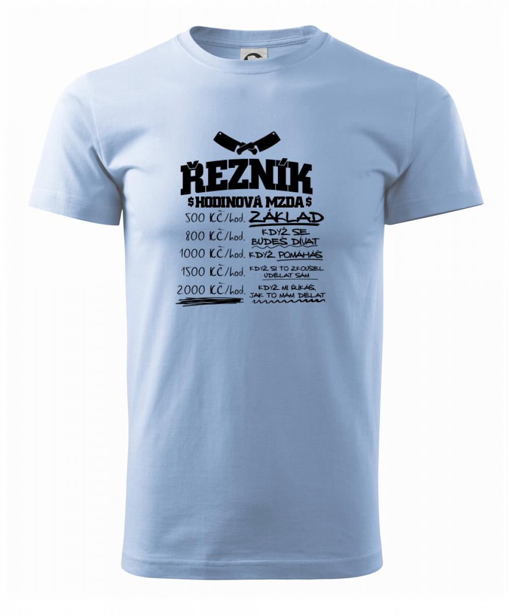 Hodinová mzda řezník Hodinová mzda řezník