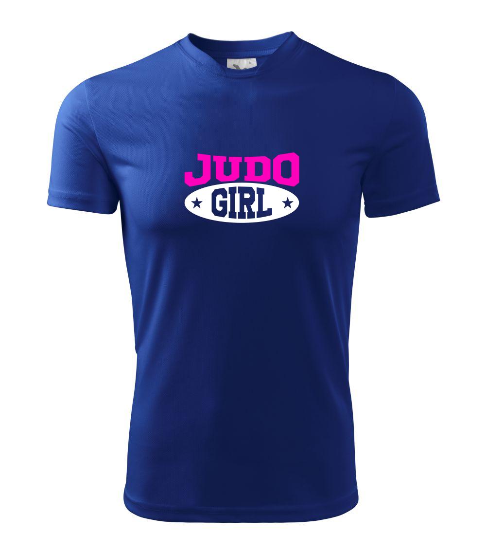 Judo Girl - Dětské triko Fantasy sportovní (dresovina)