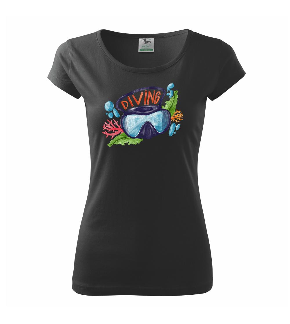 Diving obrázek kreslený