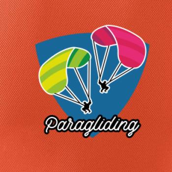 Paragliding dva padáky