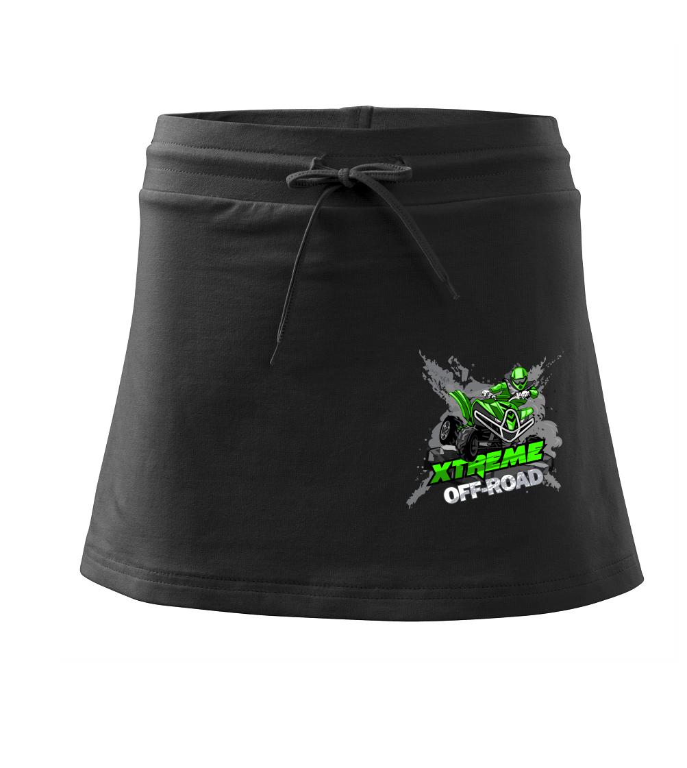 ATV čtyřkolka offroad XXX - Sportovní sukně - two in one