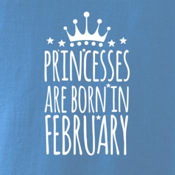 Princesses are born in February
