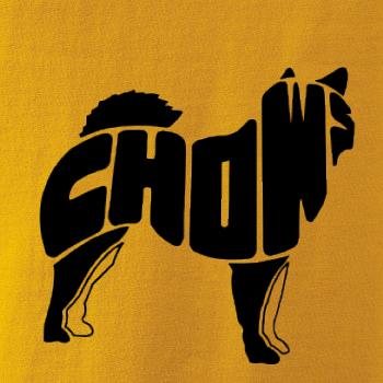 Čau Čau - nápis v těle