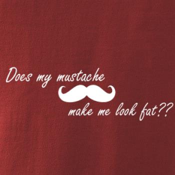 Mustache-does my mustache make me look fat?