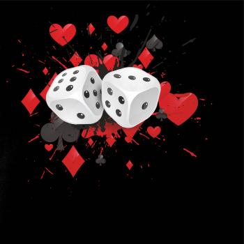 Poker kostky splash Poker kostky splash