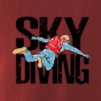 Skydiving nápis