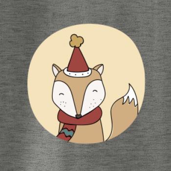 Vánoční liška v kolečku