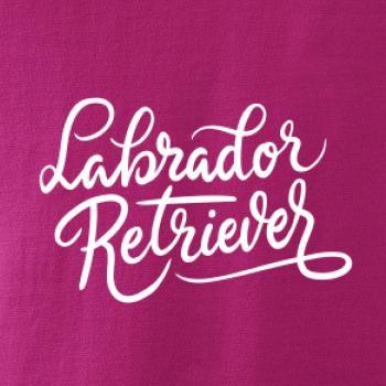 Labrador - nápis okrasný