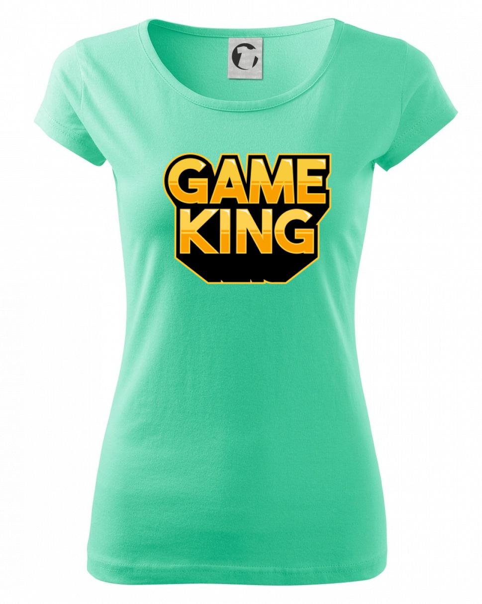 Game king - nápis velký