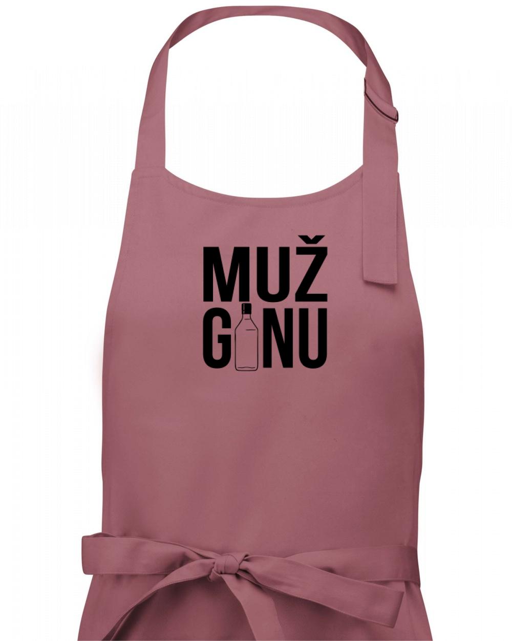Muž ginu - Zástěra klasická