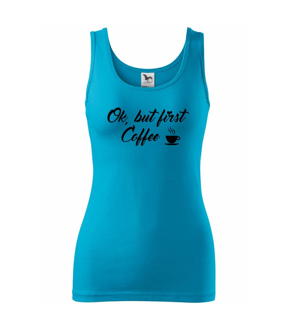 Ok, but first coffee-milk