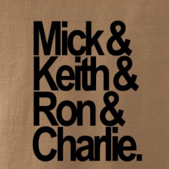 Mick Keith Ron Charlie