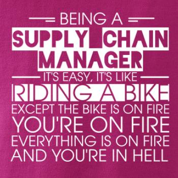 Being a supply chain manager - bike