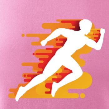 Běhání -  oranžový muž