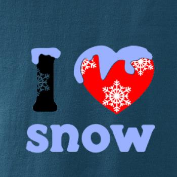 I love snow I love snow