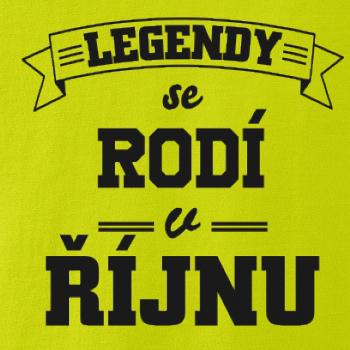 Legendy se rodí v říjnu