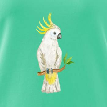 Papoušek Kakadu kreslený