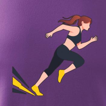 Běhání - žena startuje