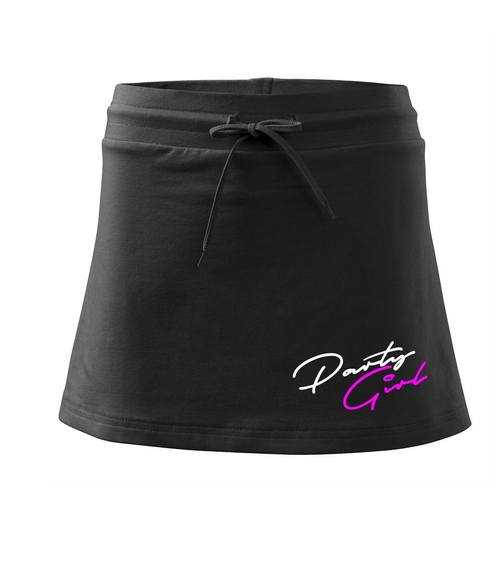 Party Girl - Sportovní sukně - two in one