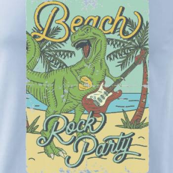 Beach rock party
