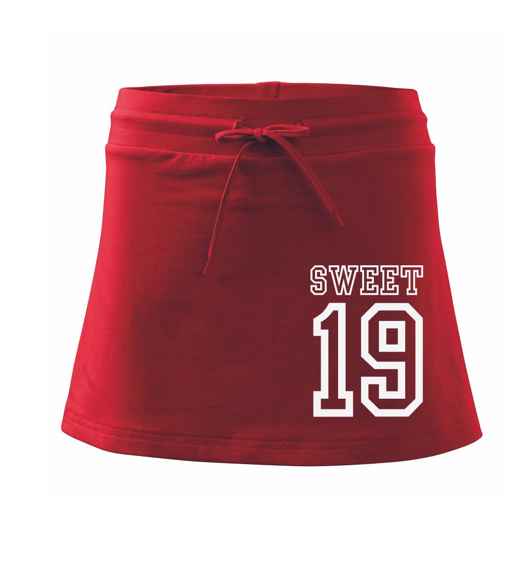 Sweet 19 - Sportovní sukně - two in one