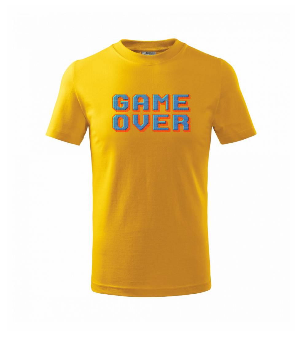Game over - arcade napis