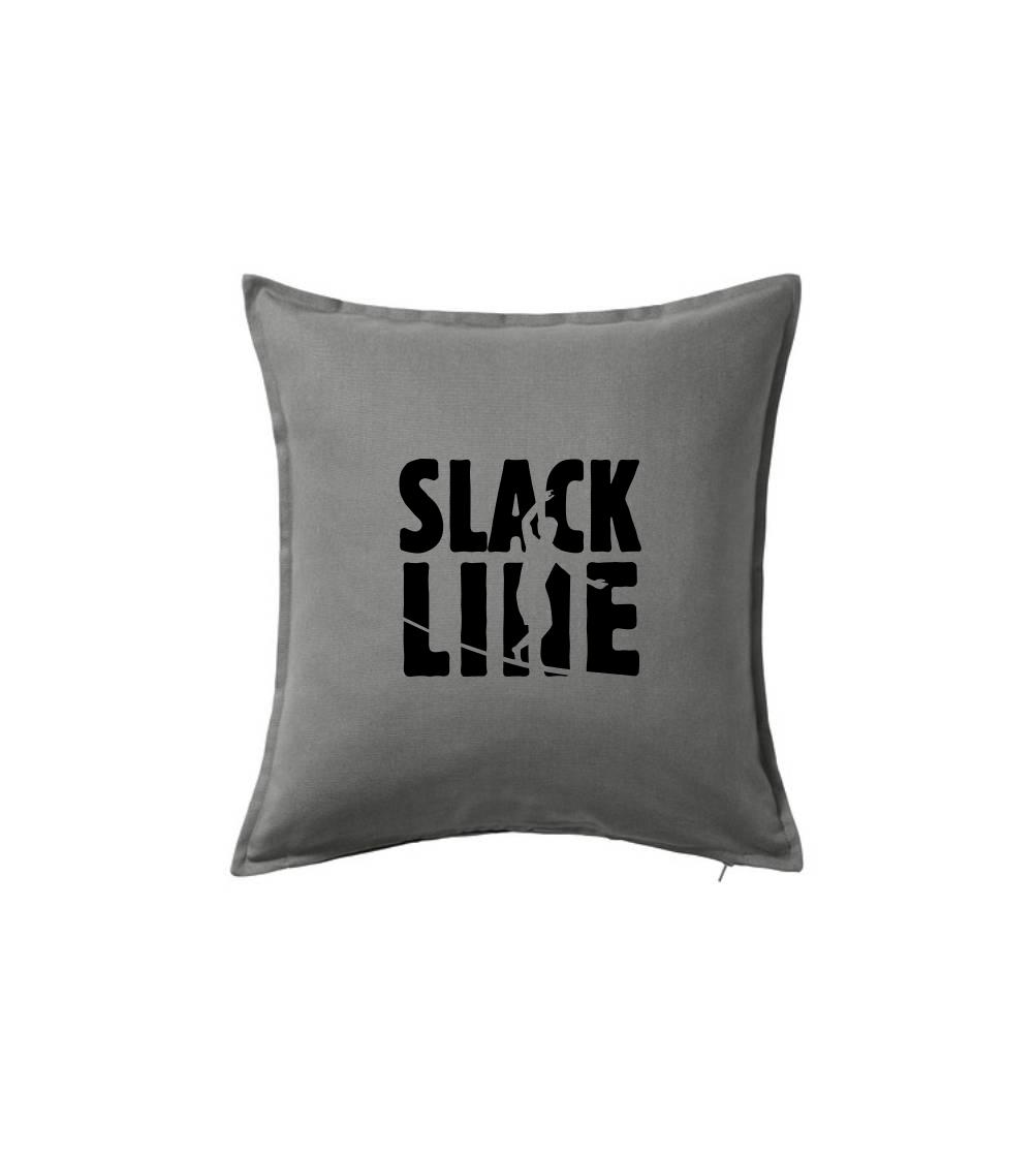 Slackline nápis