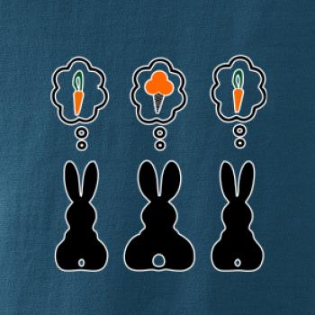 Králici přemýšlí, co by sežrali