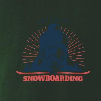 Freeride snowboarding lebka