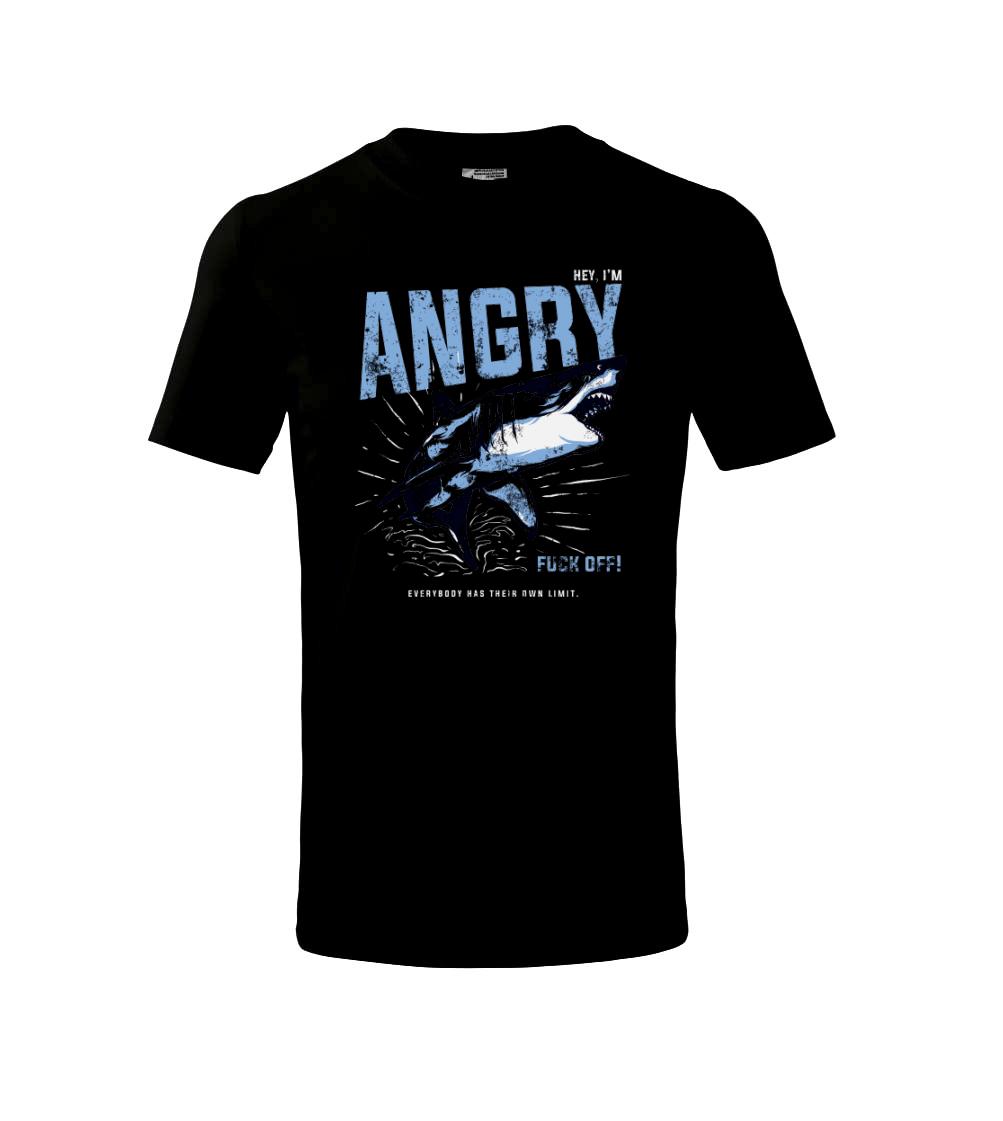 Shark angry