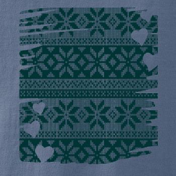 Vánoční vzor v rámečku