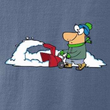 Frézování sněhu kreslené